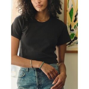 Imogene and Willie The Baby Tee Faded Black Medium New With Tags